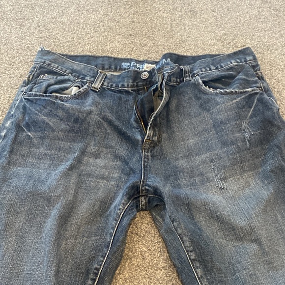 Men’s slim boot cut jeans 40x32 - Picture 2 of 6